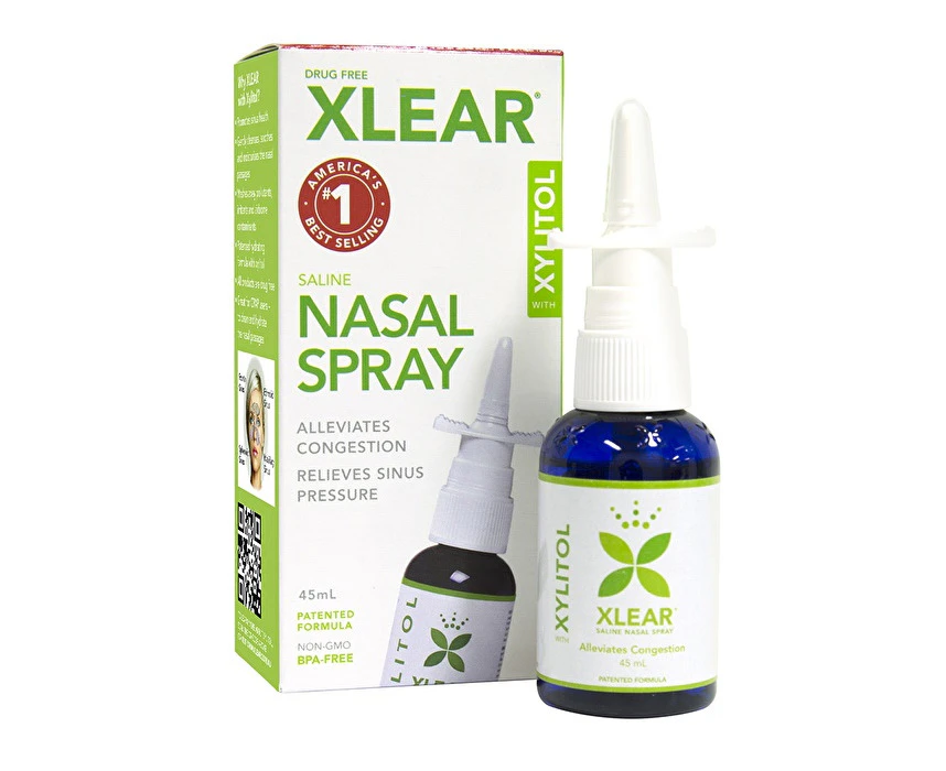 Xlear, Xylitol Saline Nasal Spray, Fast Relief, 1.5 fl oz (45 ml)