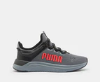 Puma Unisex SoftRide Astro Slip-On Running Shoes - Cool Dark Grey/Black/Red