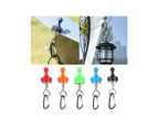 Multifunctional Separable Tent Canopy Tent Accessories Hangings Buckle Carabiner Strong Suction Camping Magnetic Hooks-Color-Black