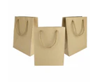 Brown Kraft Paper Gift Bags 23cm x 18cm x 8cm (Pack of 12)