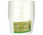 White Eco Snack Cups (Pack of 8)