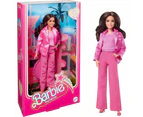 Barbie The Movie Doll Gloria Collectible Wearing Three-Piece Pink Power Pantsuit