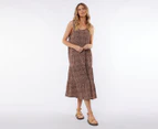 All About Eve Women's Gracie Midi Dress - Brown