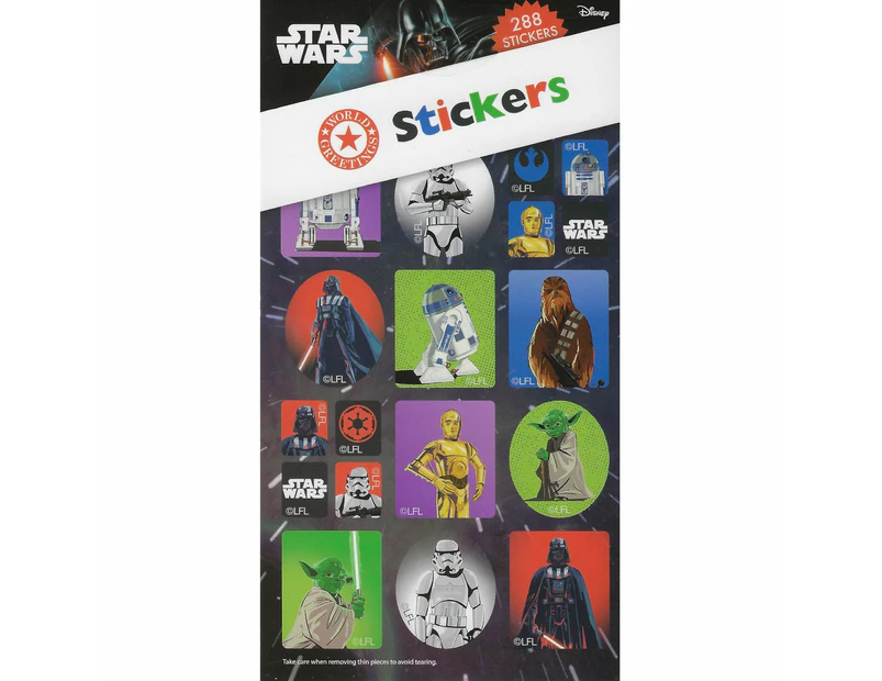 Star Wars Sticker Book (12 Sheets)