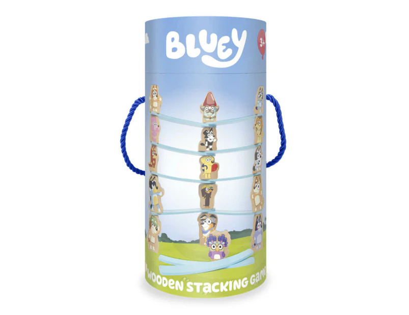 Bluey Wooden Stacking Game