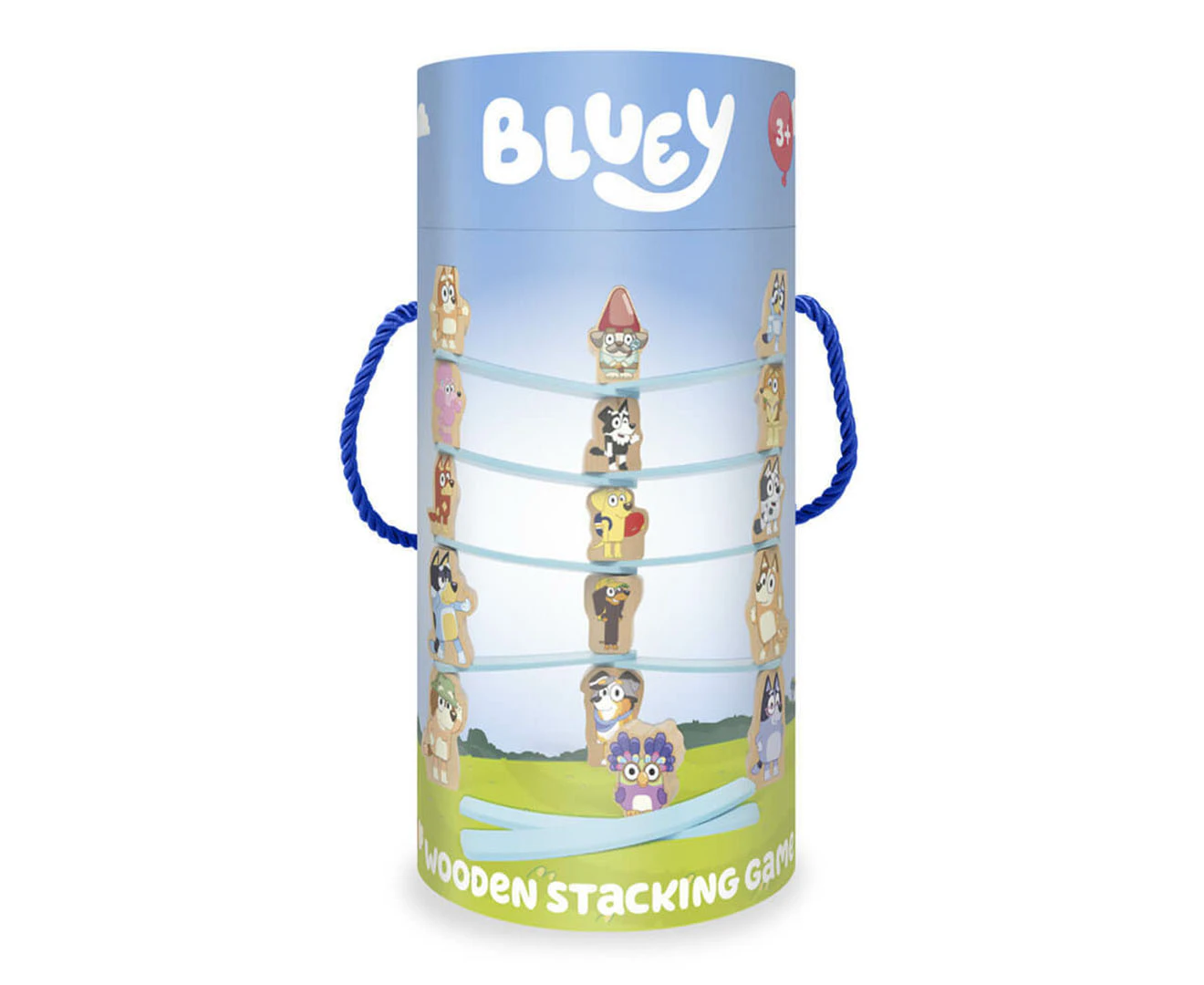 Bluey Wooden Stacking Game