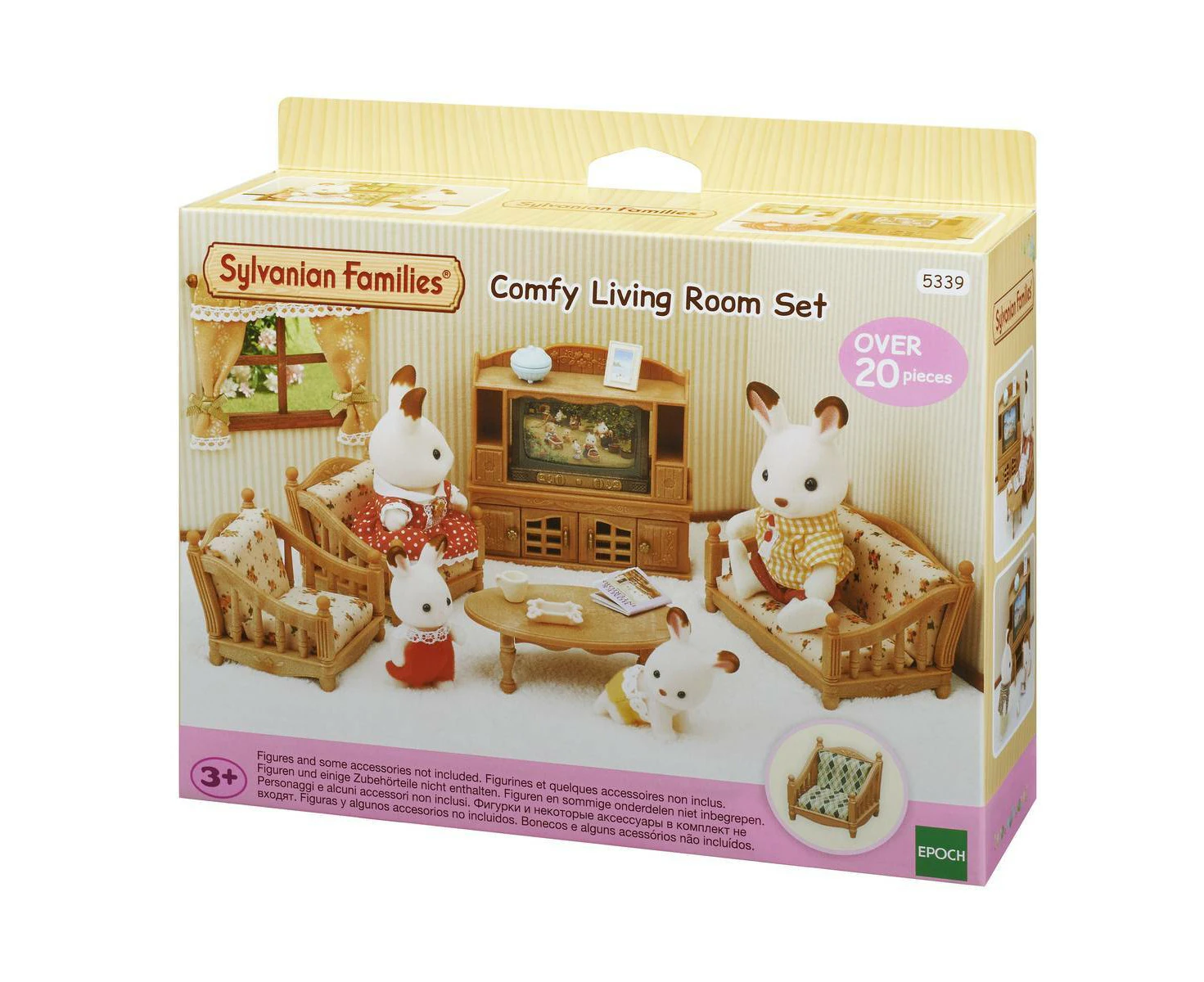 Sylvanian Families Comfy Living Room Playset