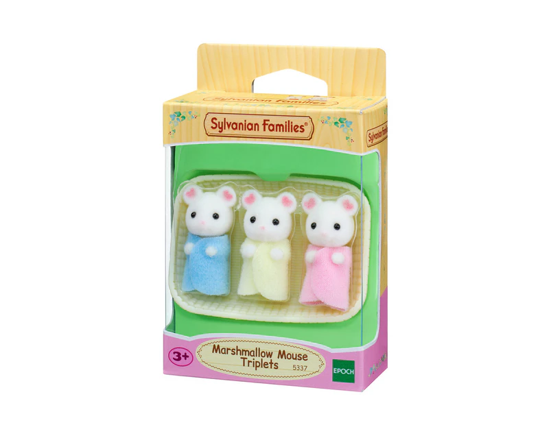 Sylvanian Families Marshmallow Mouse Triplets