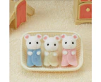 Sylvanian Families Marshmallow Mouse Triplets