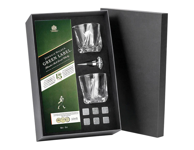 Johnnie Walker Green Label 15 Year Old Gift Box 700ml