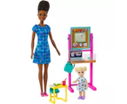 Barbie Career Teacher Doll Playset Black