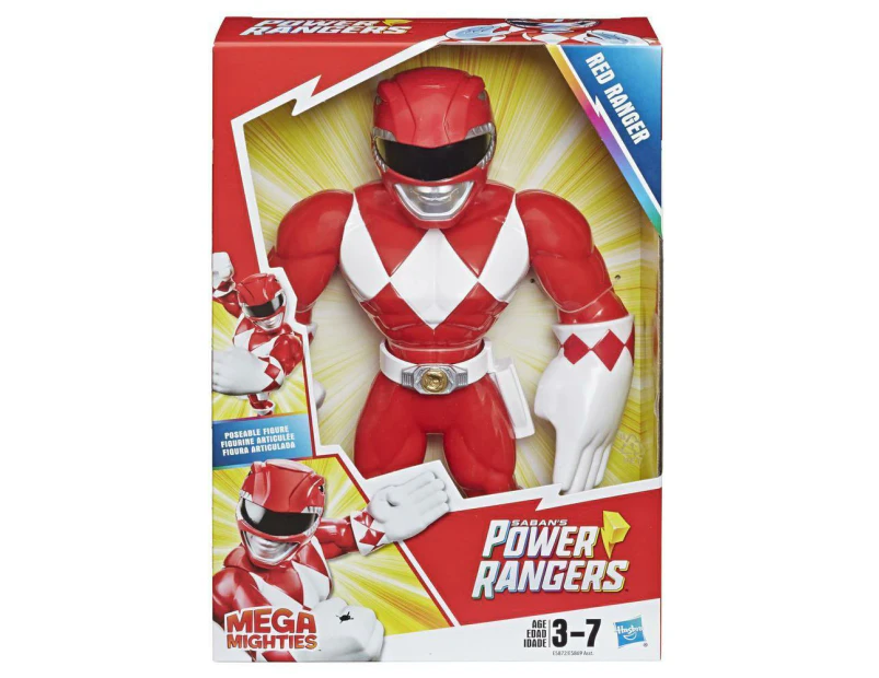 Playskool Heroes Mega Mighties Power Rangers Red Ranger