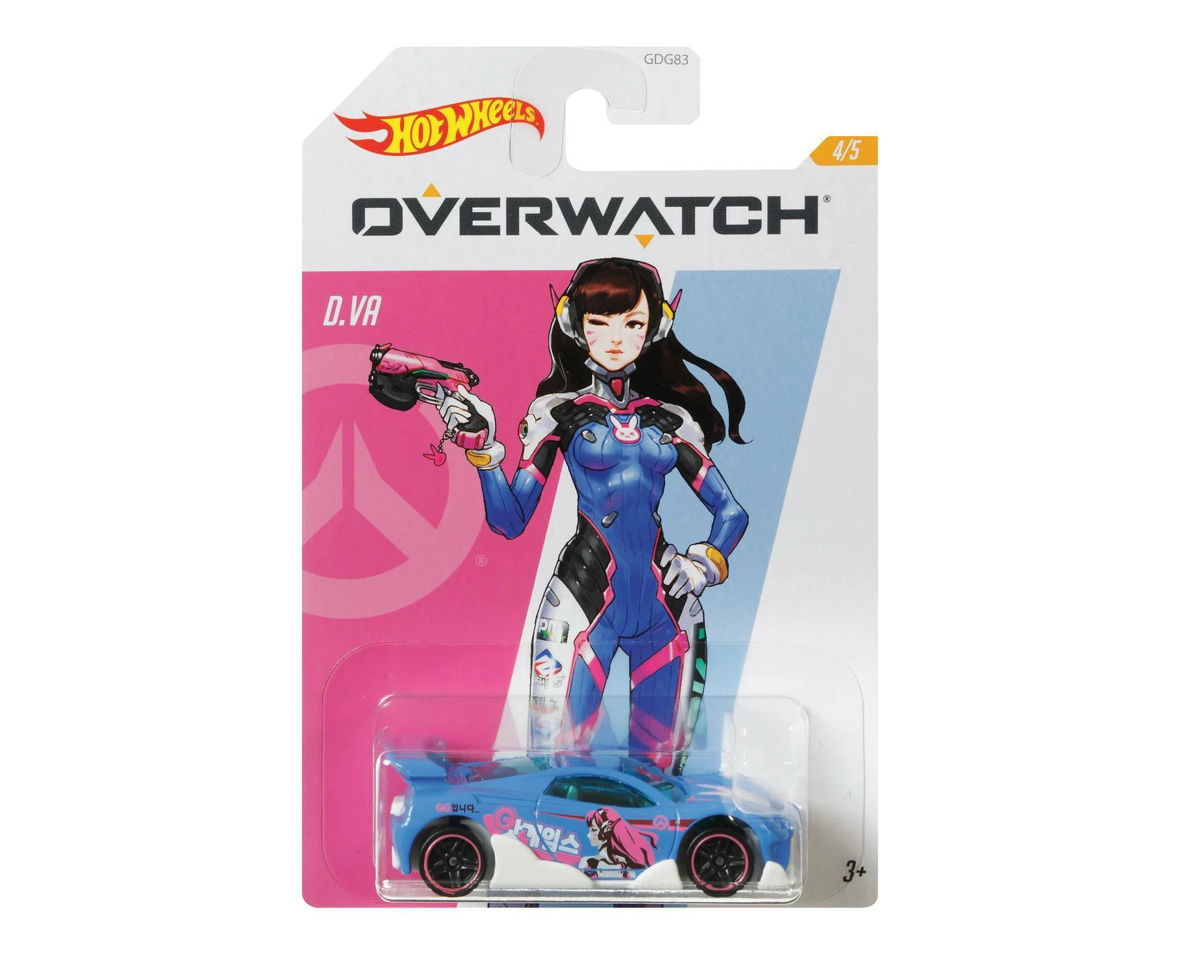 Hot Wheels Overwatch D.VA MS-T Suzuka 1:64 Diecast Car