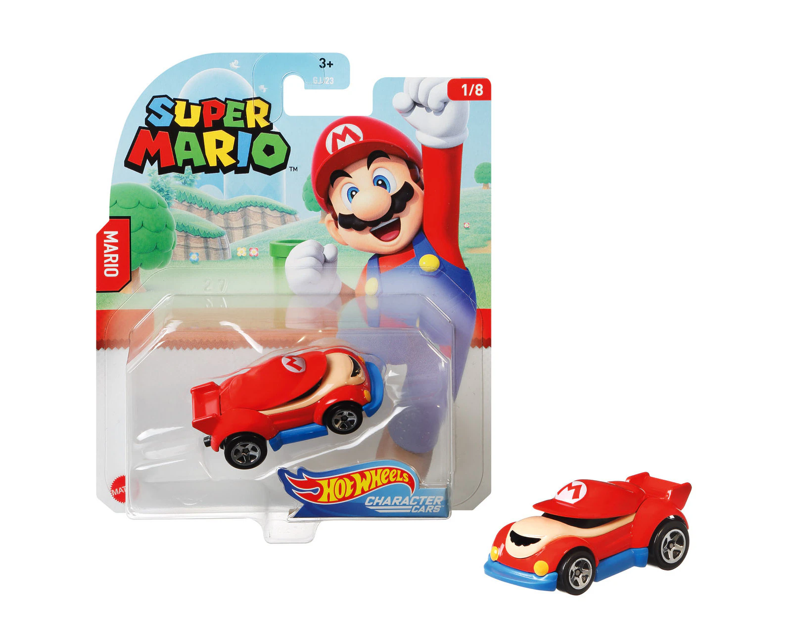 Hot Wheels Super Mario Character Cars Mario