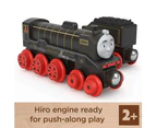 Thomas & Friends Wooden Railway Hiro Engine and Coal Car