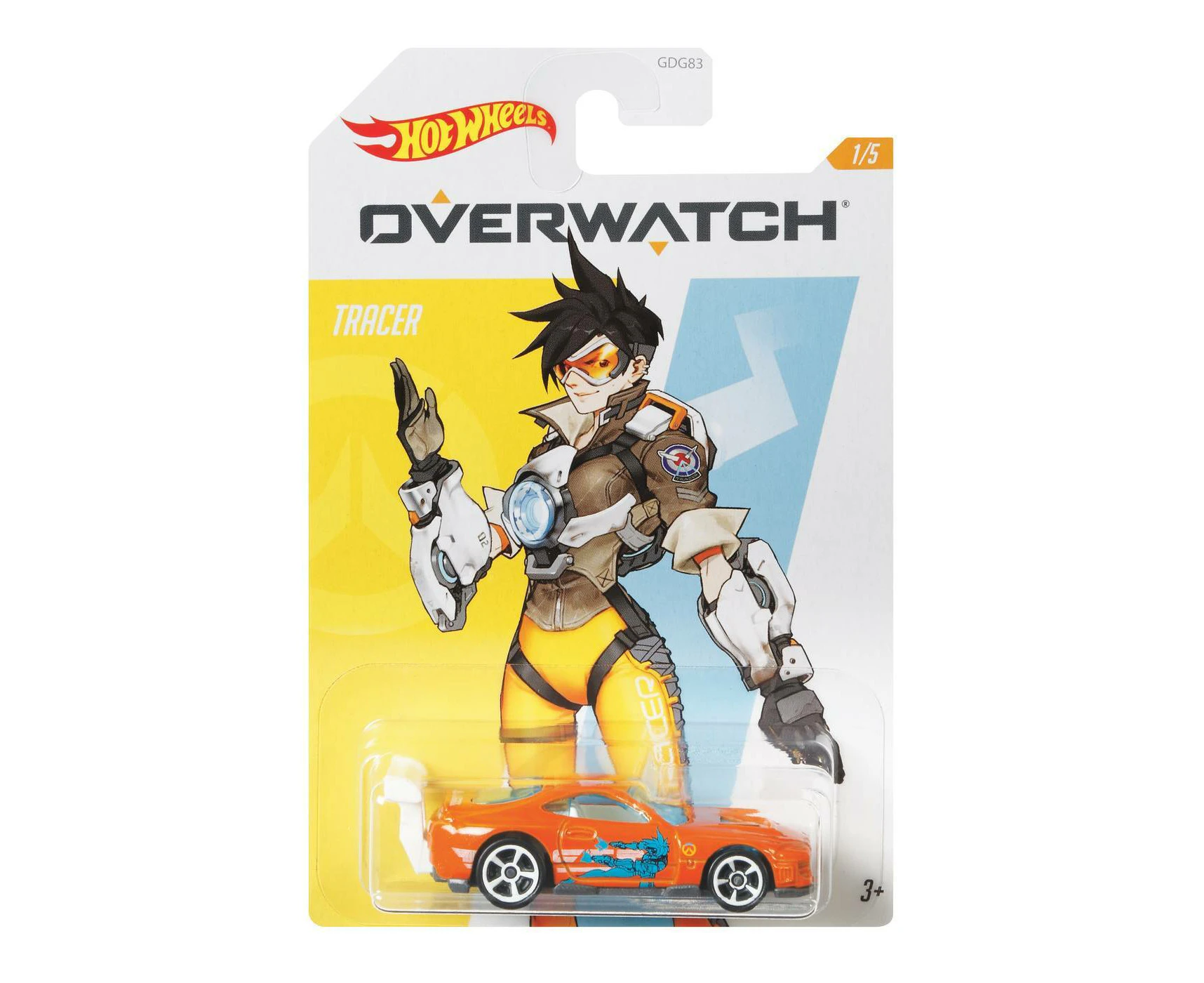 Hot Wheels Overwatch Tracer Power Pro 1:64 Diecast Car