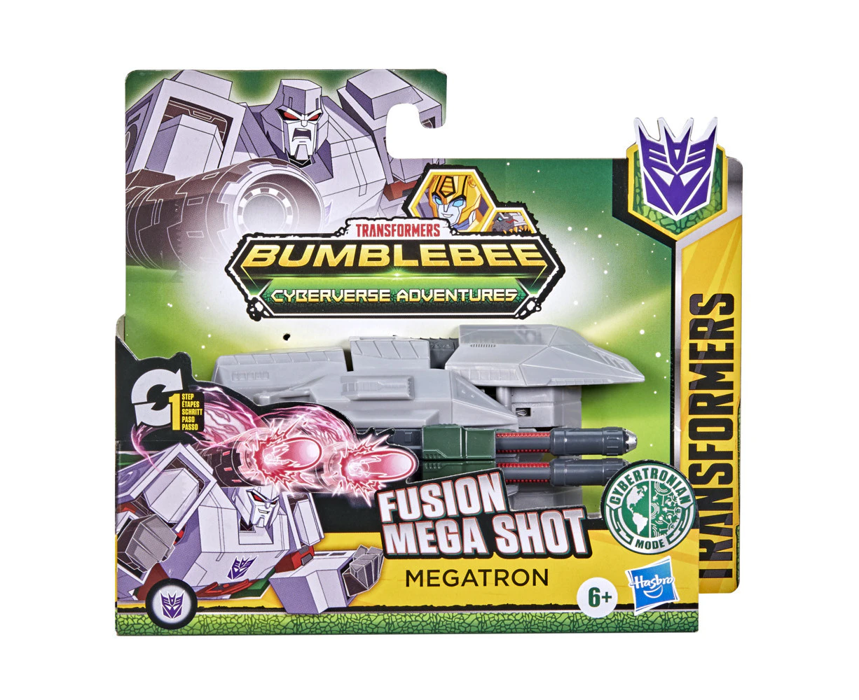 Transformers Cyberverse Adventures 1-Step Changer Megatron Figure