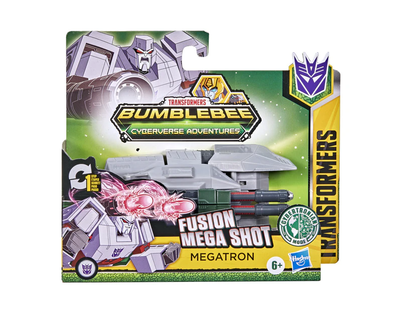 Transformers Cyberverse Adventures 1-Step Changer Megatron Figure