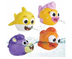 Baby Shark Big Show Bath Squirt Toys 4 Pack