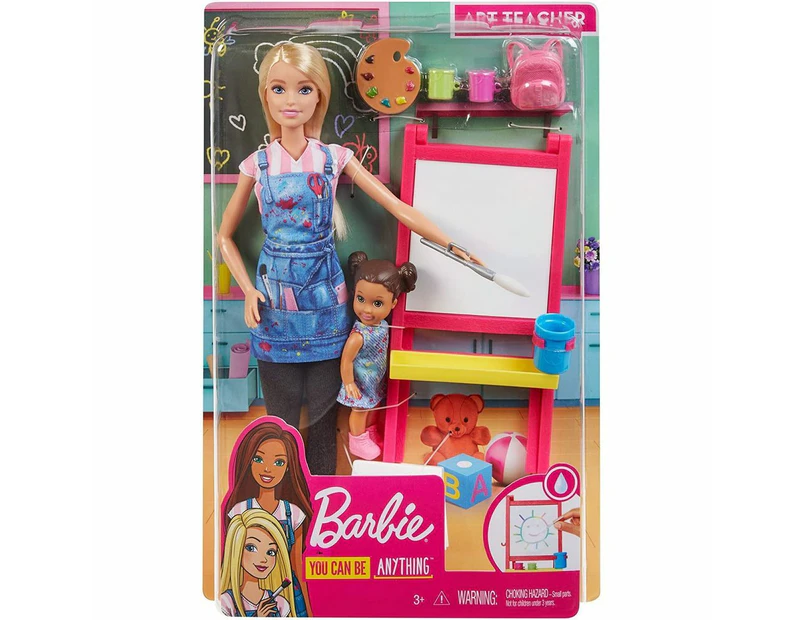 Barbie Art Teacher Doll and Playset