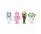 Bluey and Friends 4 Figure Pack