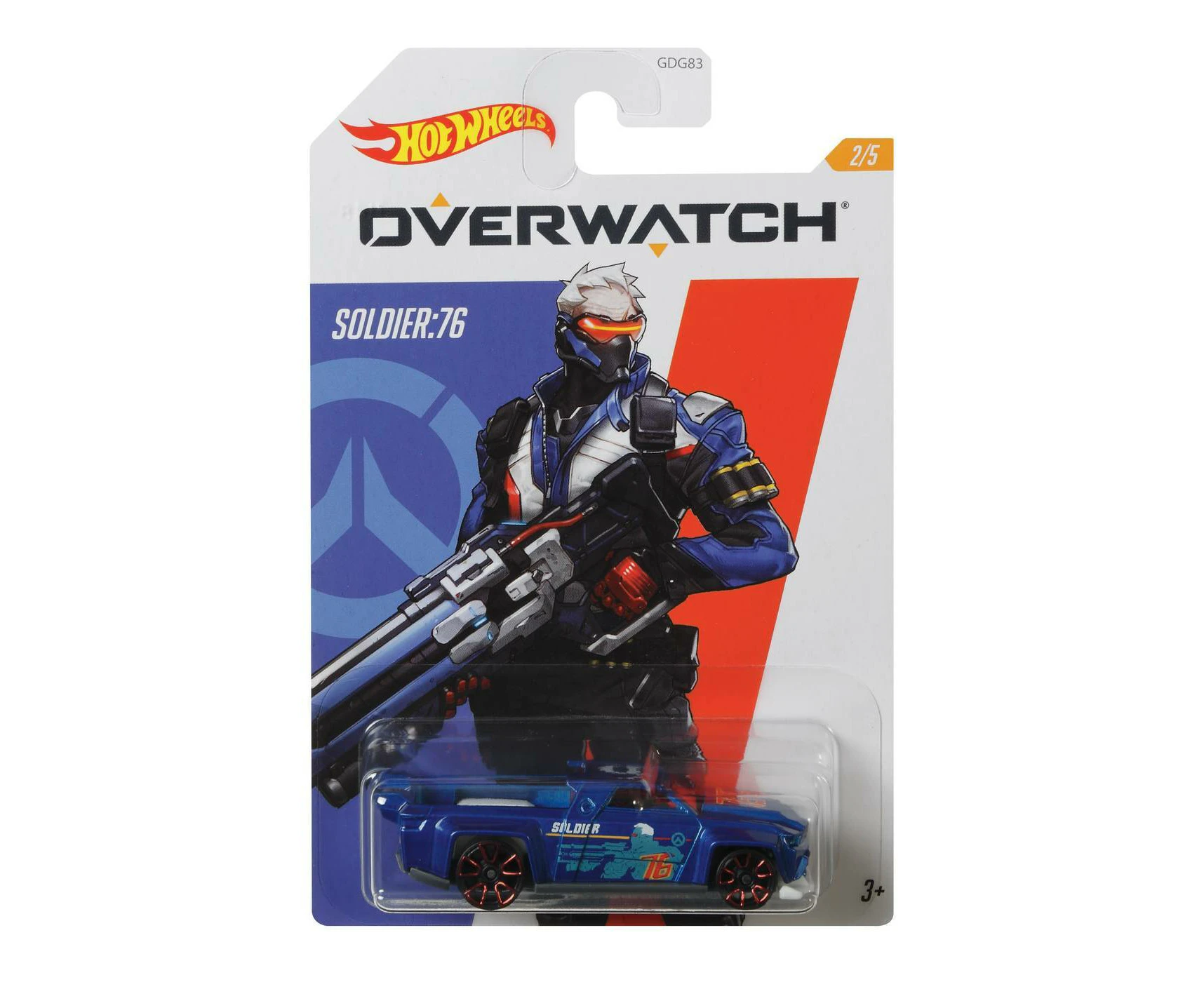 Hot Wheels Overwatch Soldier:76 Solid Muscle 1:64 Diecast Car