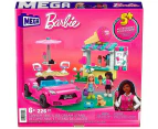 Mega Blocks Barbie Convertible And Ice Cream Stand