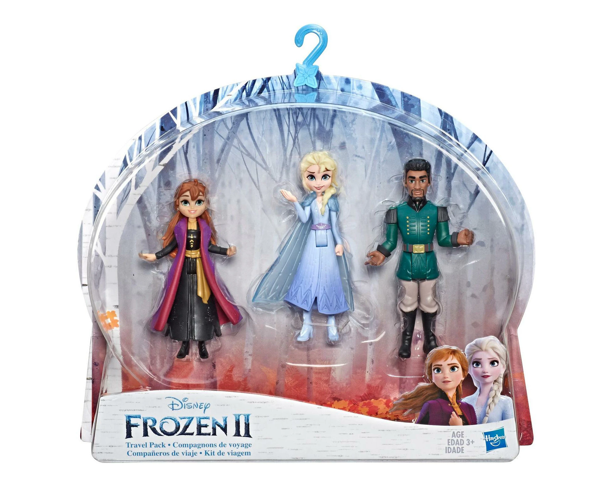 Disney Frozen Anna, Elsa, and Mattias Small Dolls 3 Pack