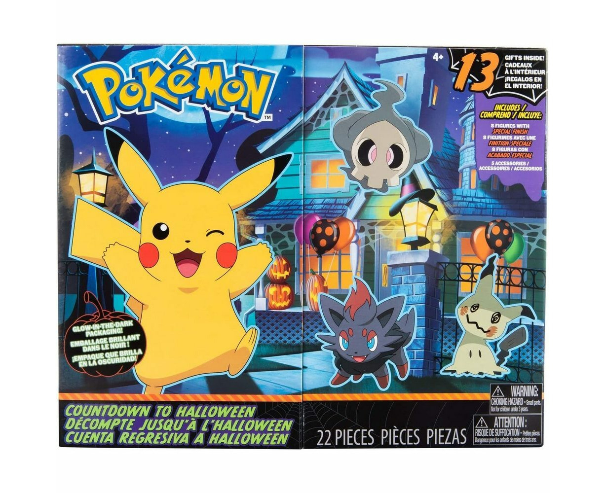 Pokémon - Calendrier d'Halloween Pokémon 2021 - Figurine-Discount