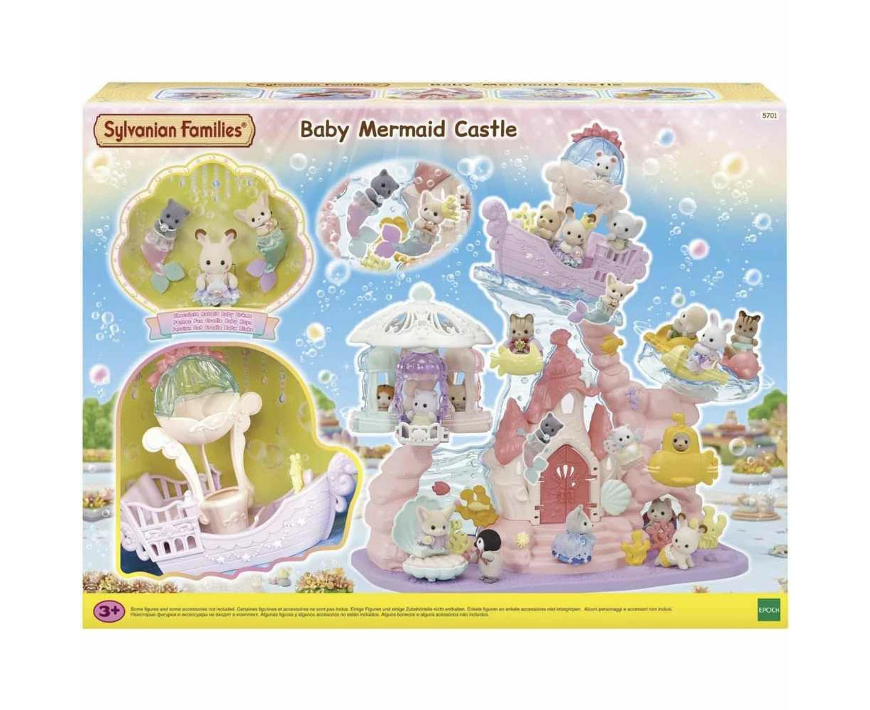 Sylvanian Families Baby Mermaid Castle Playset