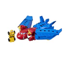 Transformers Optimus Prime Jumbo Jet Wing Racer Playset