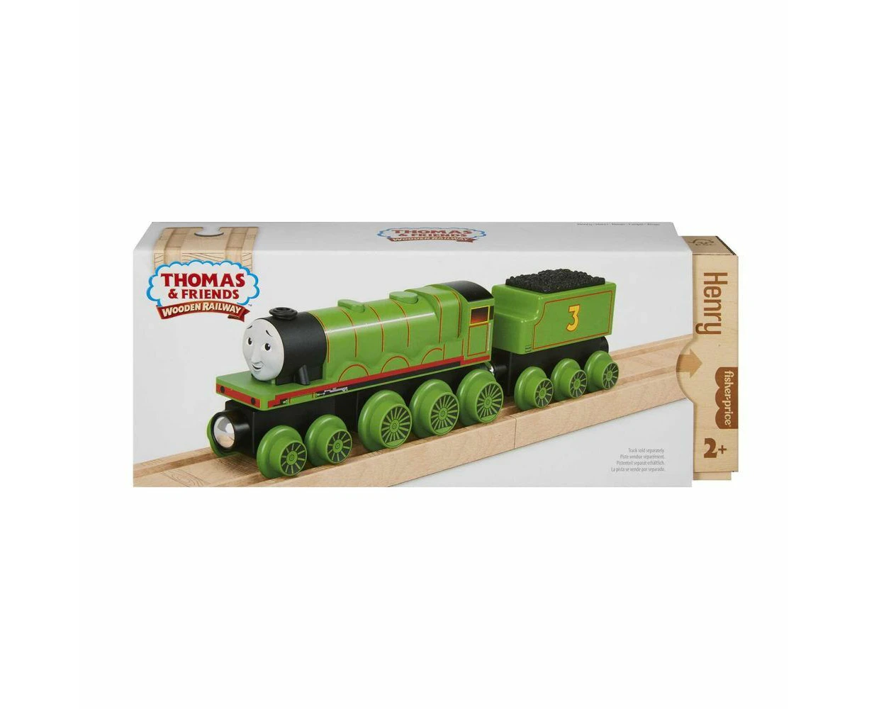 Thomas & Friends Wooden Railway Henry Engine and Coal-Car