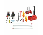 Playmobil City Action Firefighters and Water Pump