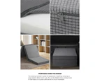 Bedra Folding Foam Mattress Single Sofa Bed Trifold Sleeping Camping Cushion Mat