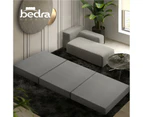 Bedra Folding Foam Mattress Single Sofa Bed Foldable Trifold Camping Mat