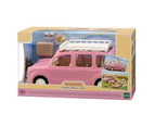 Sylvanian Families Family Picnic Doll Interactive Camper Van Kids Play Toy Pink