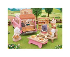 Sylvanian Families Family Picnic Doll Interactive Camper Van Kids Play Toy Pink
