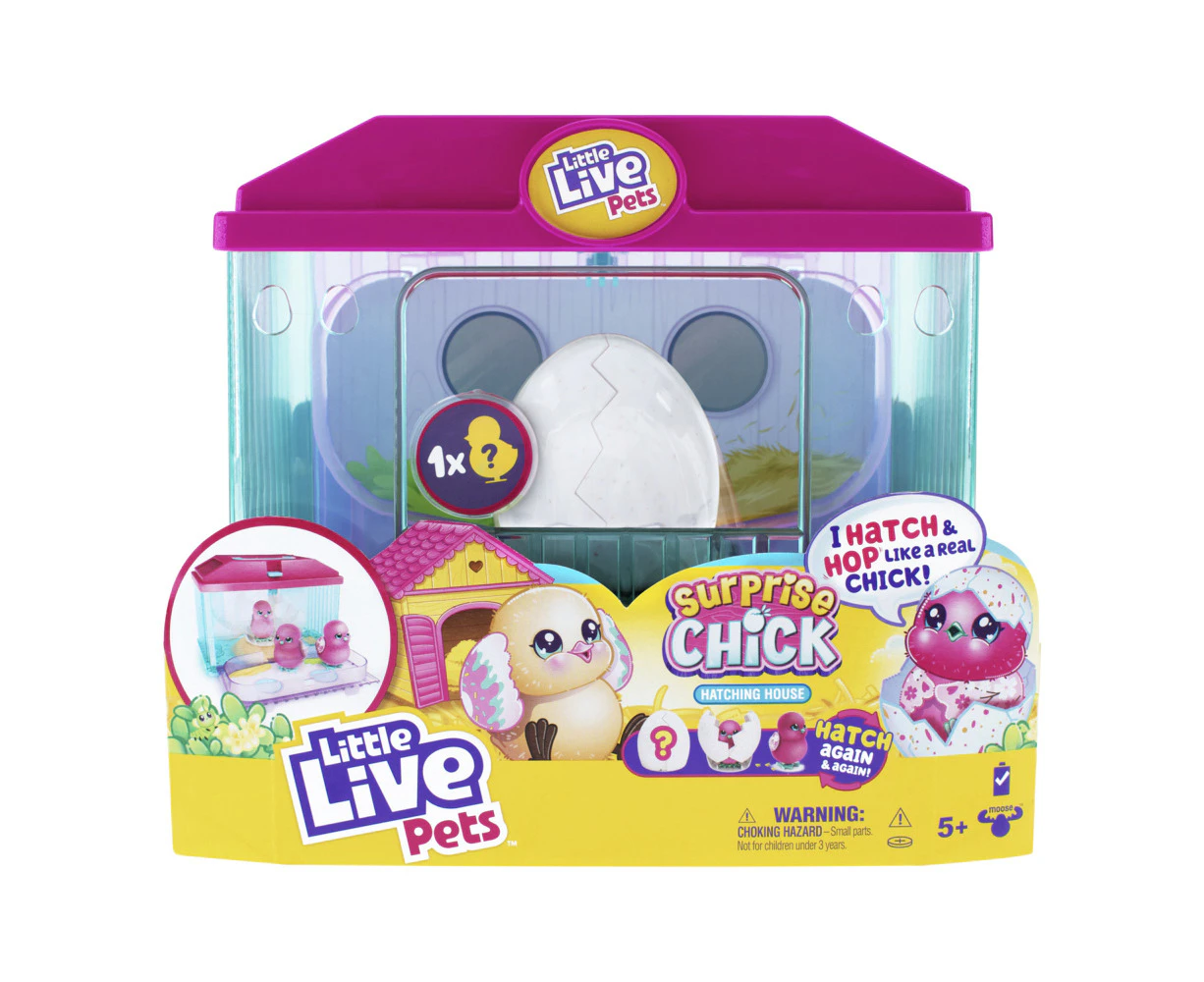 Little Live Pets Surprise Chick Hatching House Playset