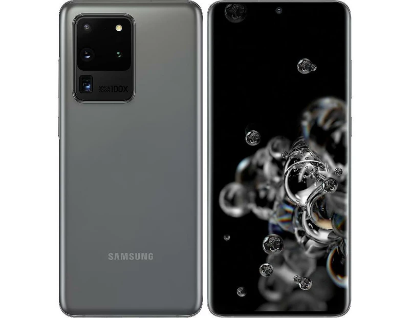 Samsung Galaxy S20 Ultra 5G (128GB, Grey) - Refurbished - Refurbished Grade A