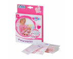 Baby Born 12 Sachets For 43cm Dolls Kids Pretend Play Porridge Feeding Food Pack