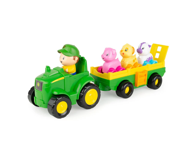 John Deere Animal Sounds Wagon Ride Toy