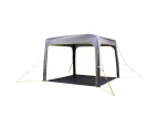 Quest UPF50+ Fabric Air Gazebo-3 w/ Carry Bag Outdoor Beach/Camp Sun Shade Grey