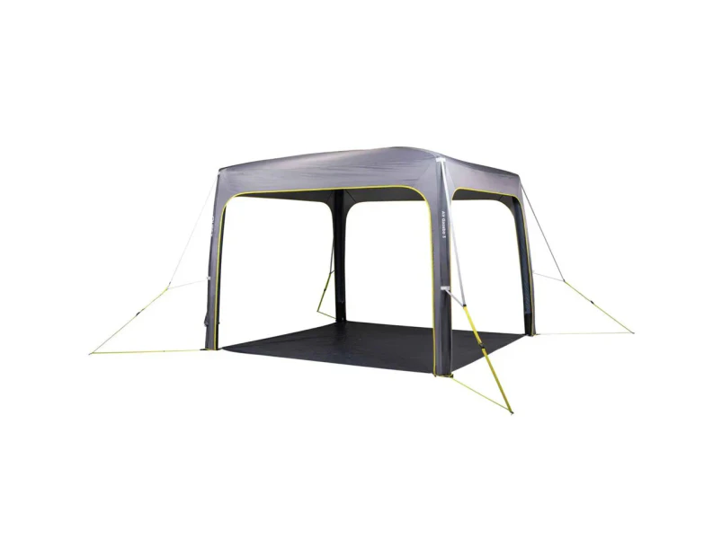 Quest UPF50+ Fabric Air Gazebo-3 w/ Carry Bag Outdoor Beach/Camp Sun Shade Grey