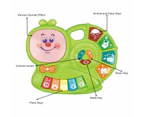 Gominimo Kids Piano Keyboard Music Toys with Snail Shape Design Green