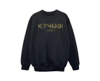 Star Wars Girls Obi-Wan Kenobi Logo Sweatshirt (Black) - BI10521