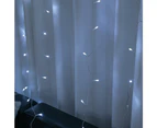 Stockholm Christmas Lights 600 LEDs 6x3M String Curtain Icicle Cool White Outdoor Decoration