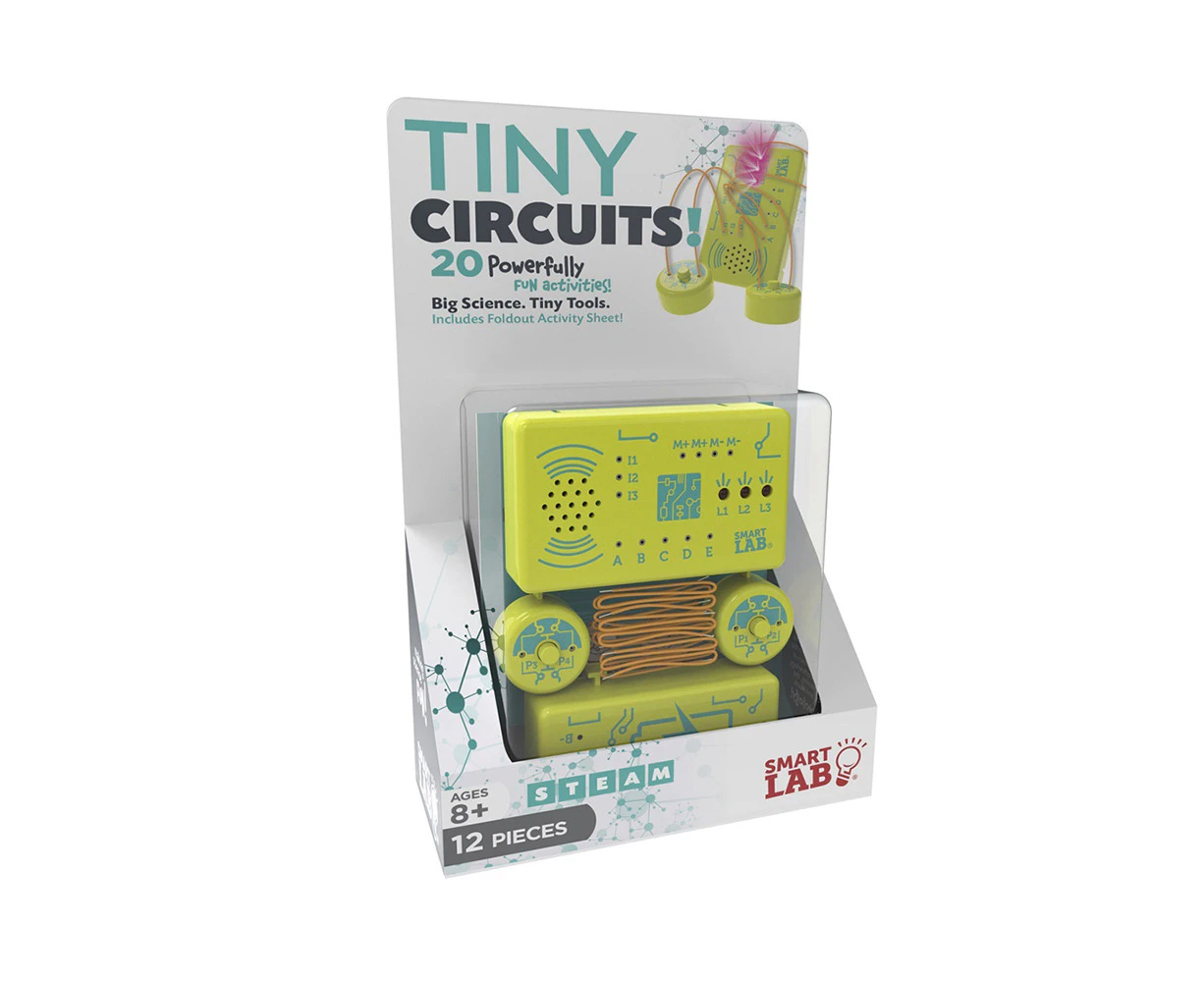 12pc Smart Lab Toys Tiny Circuits Science Experiment Activity Toy Set Kids 8+