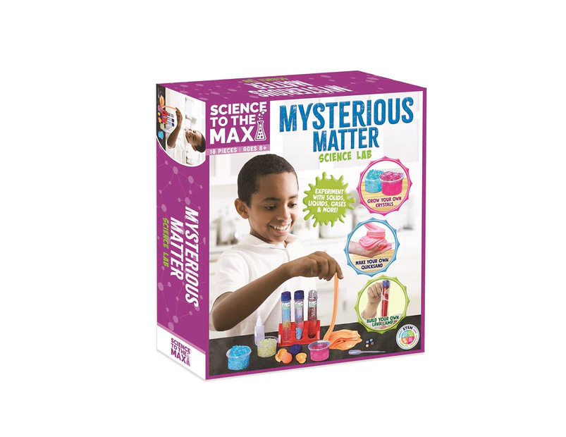 18pc Be Amazing Toys Science To The Max Mysterious Matter Sand Toy Set Kids 8y+