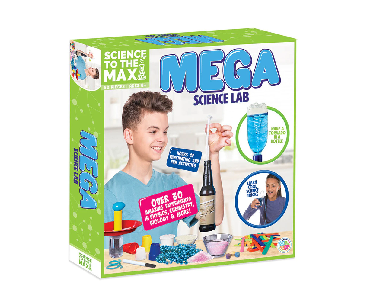 82pc Be Amazing Toys Science To The Max Mega Lab Experiment Toy Set Kids 8+