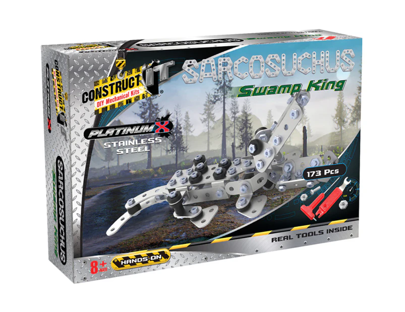 Construct IT Sarcosuchus Swamp King 173-Piece Building Kit